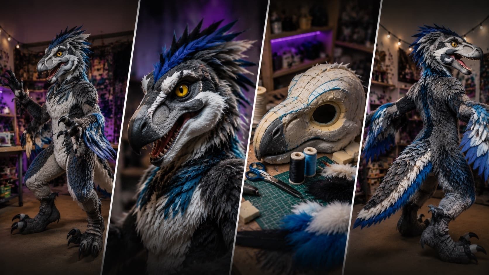 raptor-fursuit